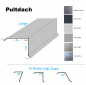 Preview: Pultdach aus Stahl verzinkt oder Aluminium Ral beschichtet